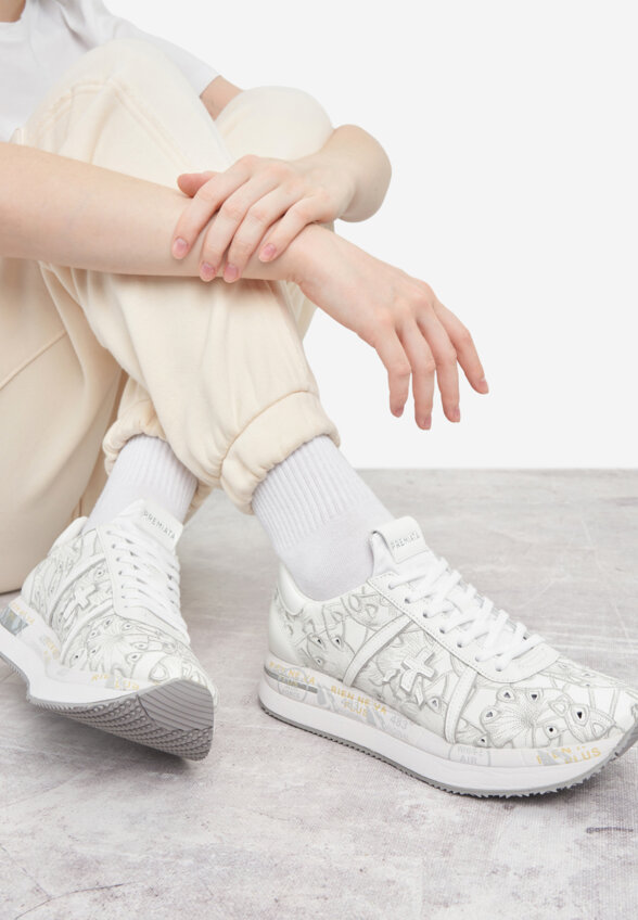 Кроссовки женские PREMIATA Conny, Белый