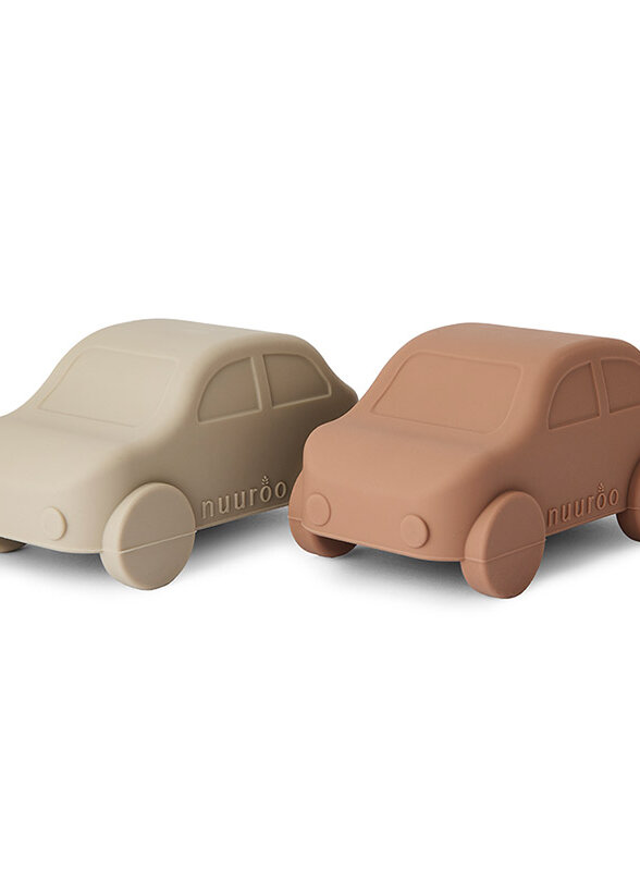 Набор машинок нууру (nuuroo), 2 шт, бежевый микс