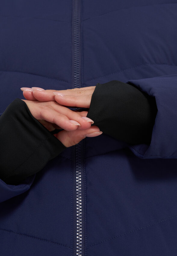 Пуховик женский Glissade, Фиолетовый