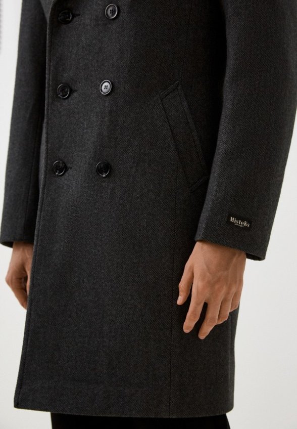 Пальто двубортное Misteks design