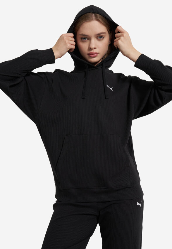 Худи женское PUMA Ess Elevated, Черный