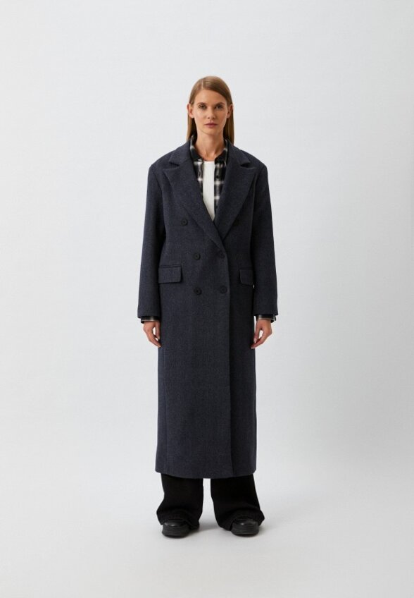 Пальто двубортное BLCV