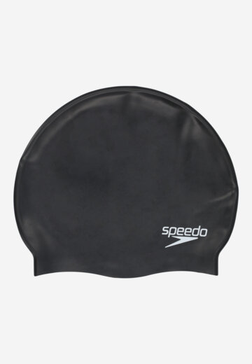 Шапочка для плавания Speedo Flat Silicone, Черный