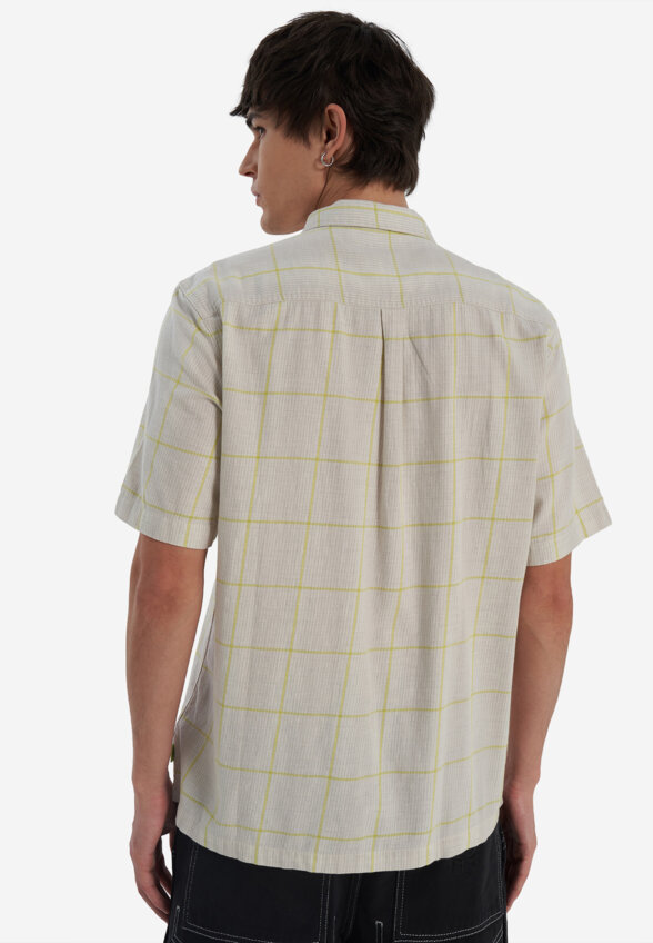 Рубашка с коротким рукавом мужская Quiksilver Mercury, Белый