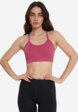 Топ бра спортивный Reebok Eliza Yoga, Розовый1  - превью