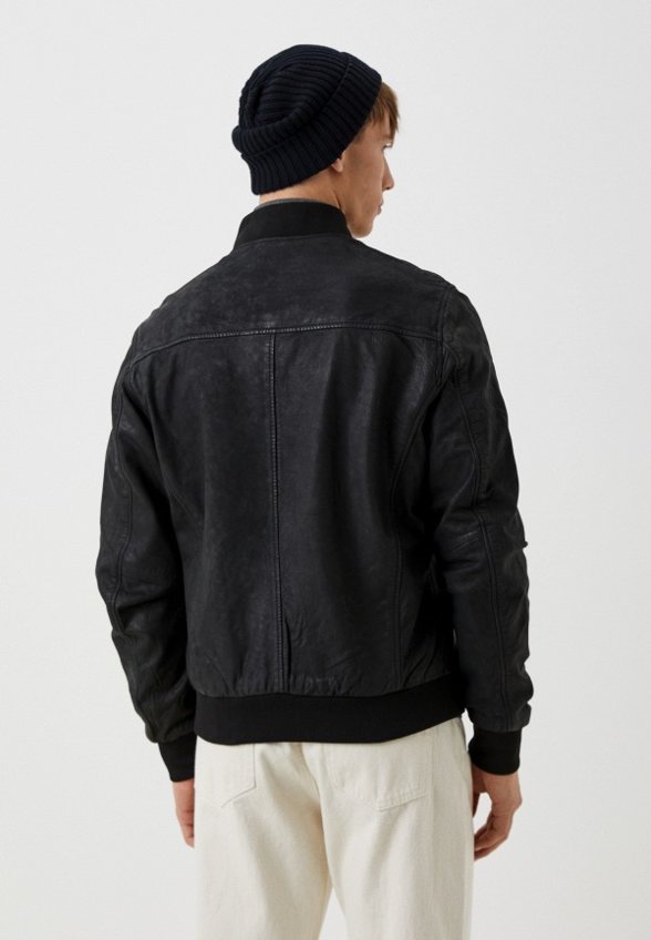Куртка кожаная Urban Fashion for Men