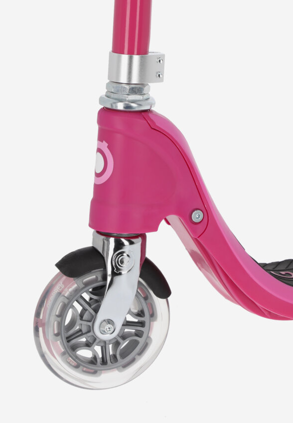 Самокат детский Globber Flow 125 Lights, Розовый