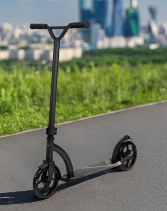 Самокат Reaction Non-fold No Shock, 200 мм, Черный детям