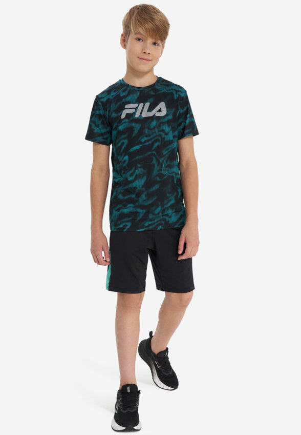 Футболка для мальчиков FILA, Черный