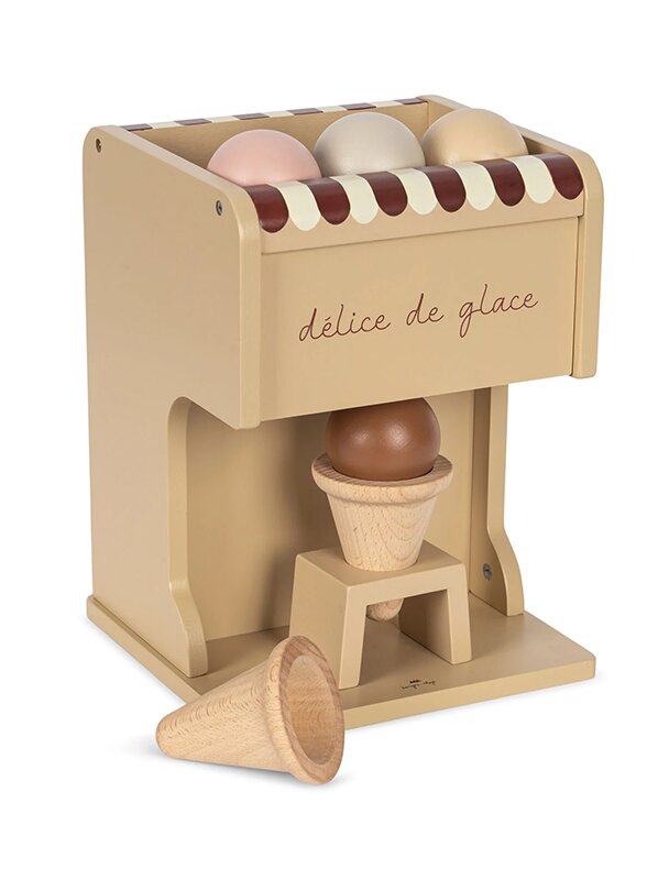 Игрушечная мороженица Конгес Слойд (Konges Slojd), кремовый микс