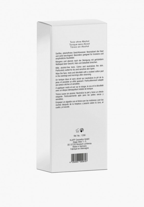 Тоник для лица Klapp