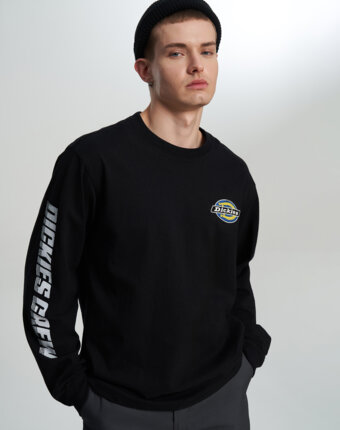 Лонгслив мужской DICKIES, Черный женщинам