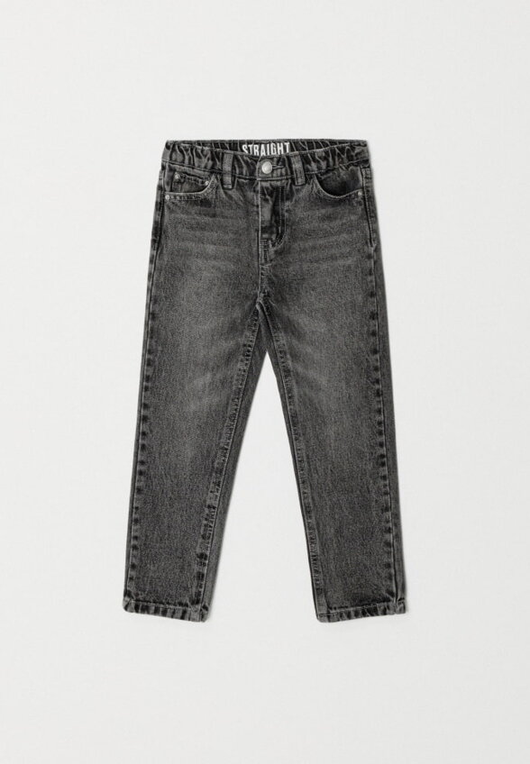 Джинсы Straight fit на резинке для мальчиков