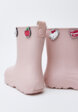 Резиновые сапоги c декором Hello Kitty для девочек10  - превью