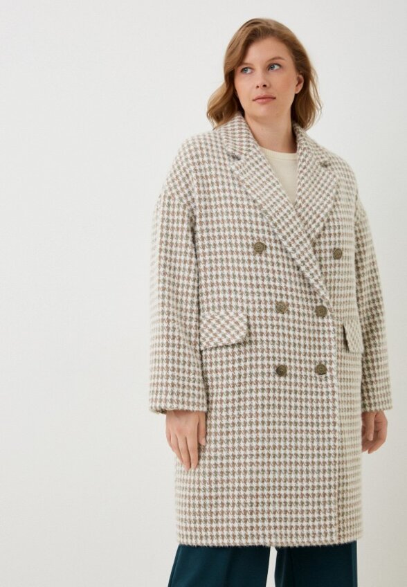 Пальто двубортное Modress