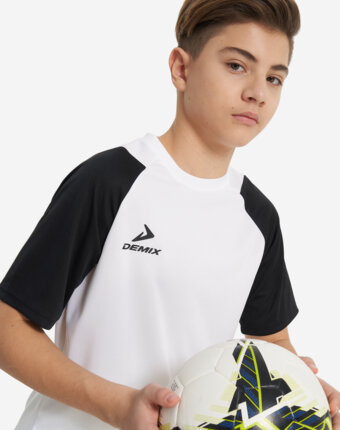 Футболка для мальчиков Demix Playmaker, Белый женщинам