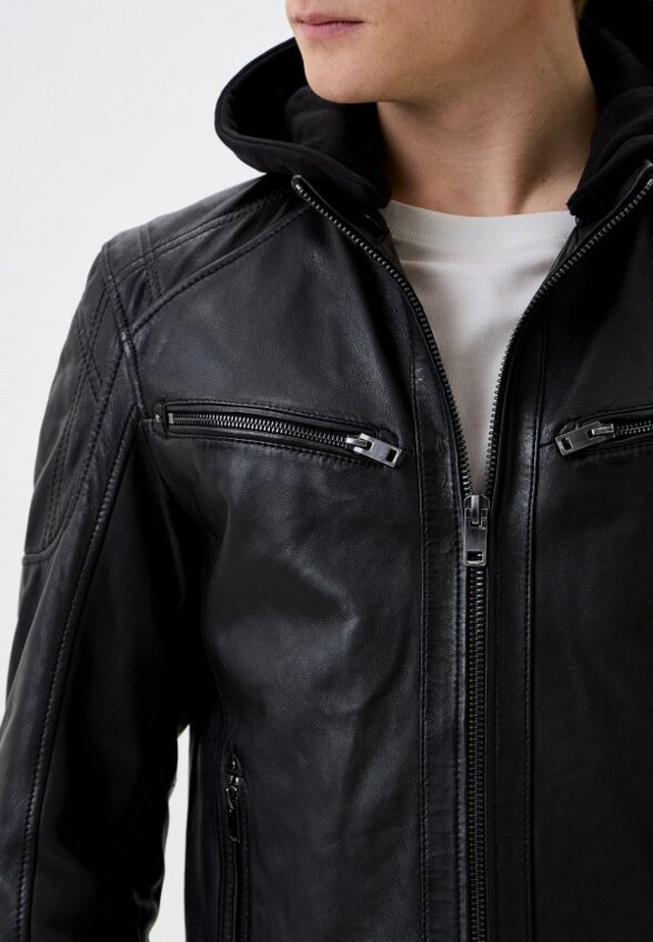 Куртка кожаная Jorg Weber