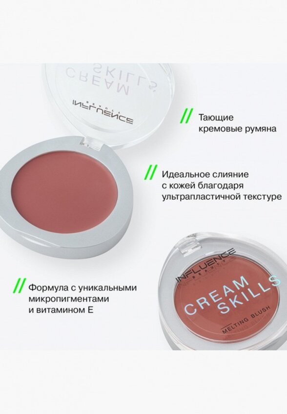 Румяна Influence Beauty