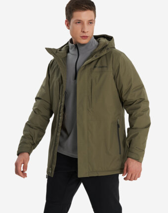 Пуховик мужской Columbia Oak Harbor Long Insulated Jacket, Зеленый женщинам