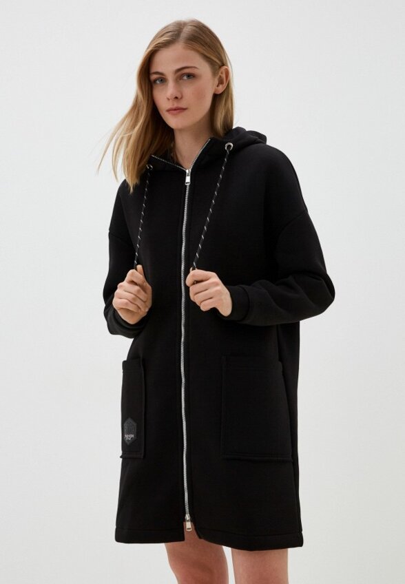 Пальто однобортное D.S