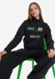 Толстовка женская Reebok Graphic, Черный5  - превью