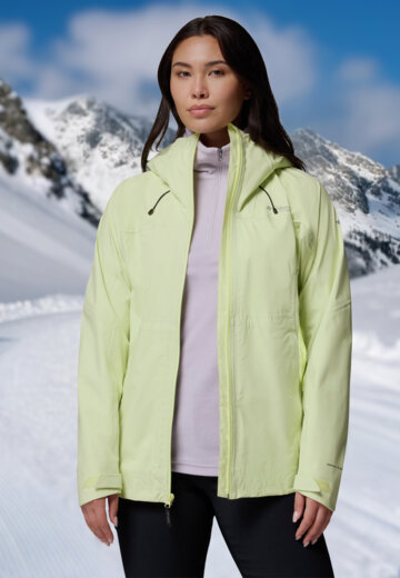 Куртка горнолыжная женская Columbia Northwest Explorer 3 L, Желтый