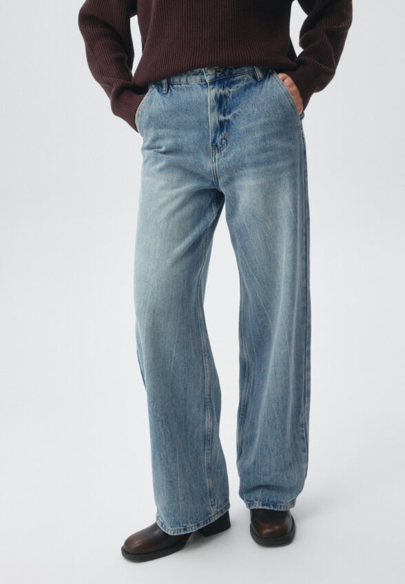 Укороченные джинсы Loose straight