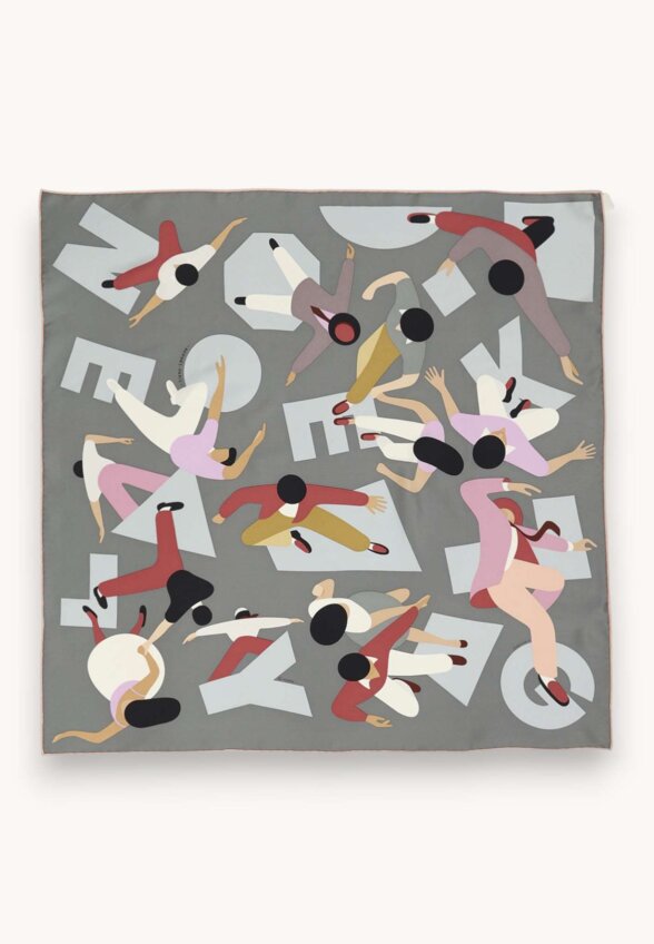 Hermes Silk Scarf
