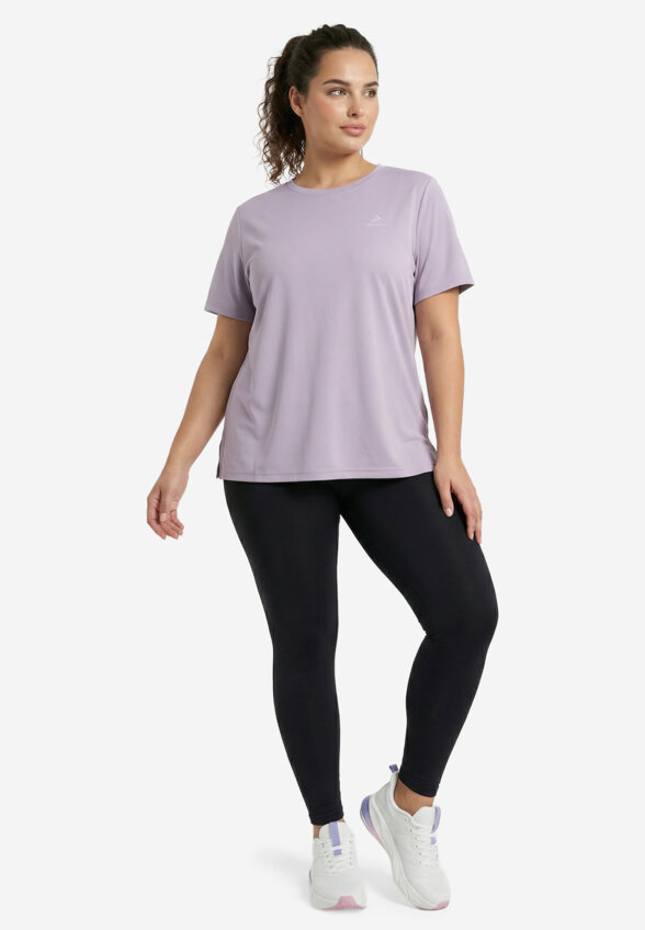 Футболка женская Demix, Plus Size, Фиолетовый