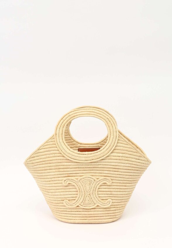 Celine Raffia Bag