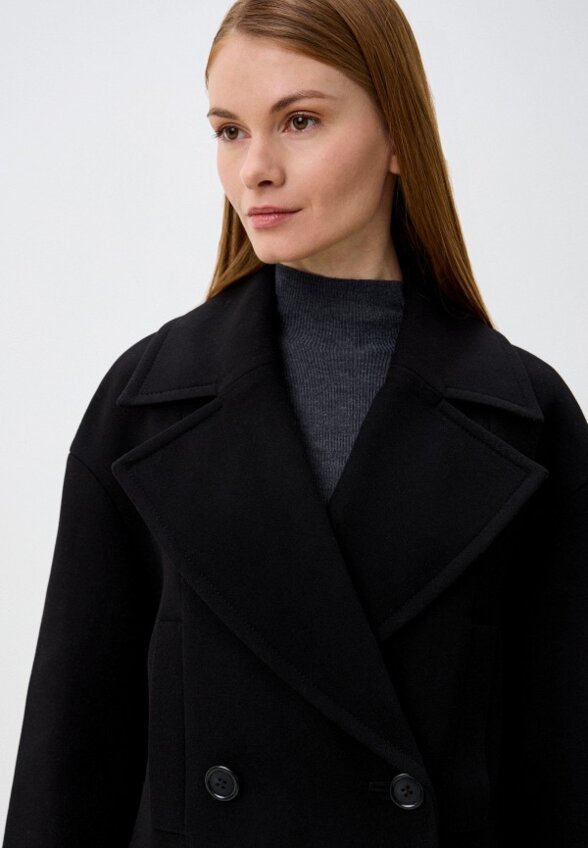 Пальто-кокон Снежная Королева