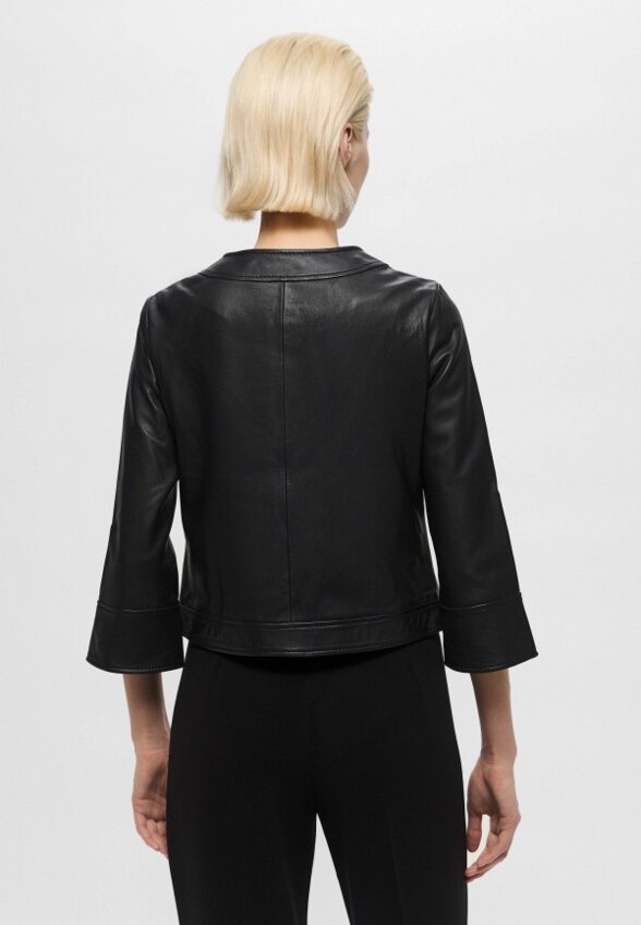 Куртка кожаная Trussardi