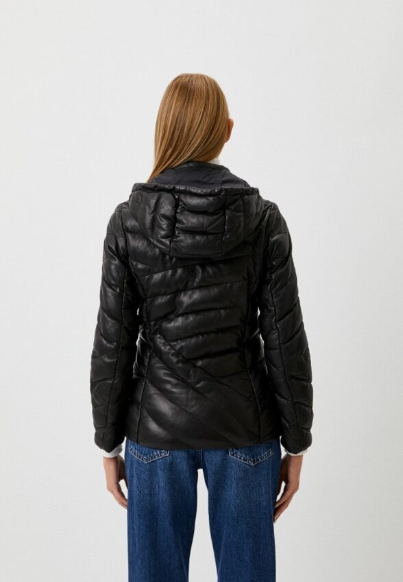 Куртка кожаная утепленная Blouson