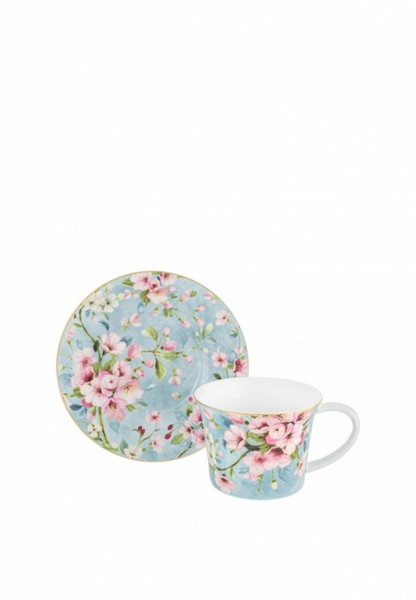 Чашка с блюдцем Elan Gallery