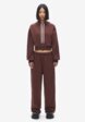 Худи zip crop Uniform Reddish Brown FABLE2  - превью