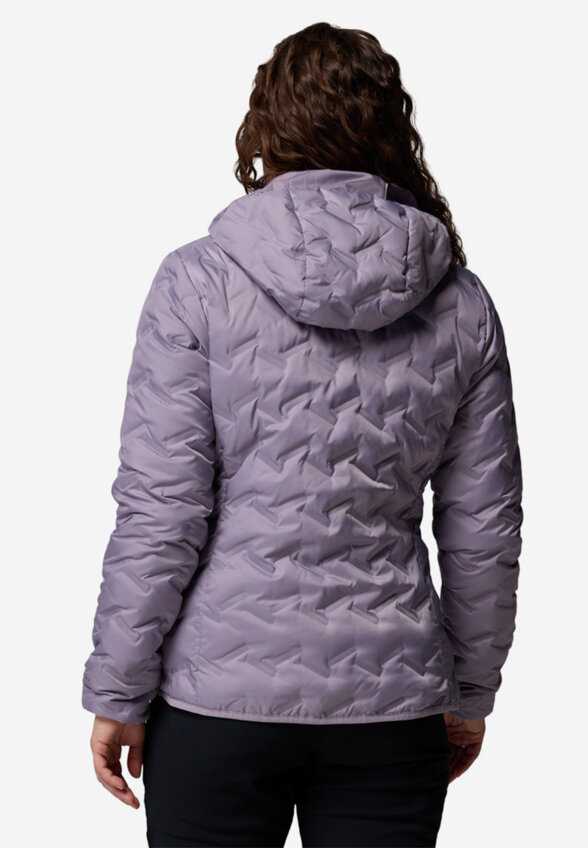 Ультралегкий пуховик женский Columbia Delta Ridge II Down Hooded Jacket, Розовый