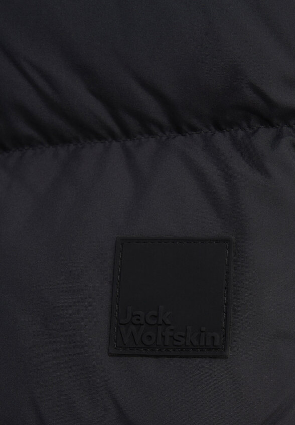 Пальто пуховое женское Jack Wolfskin Frozen Palace, Серый