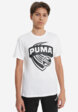 Футболка для мальчиков PUMA Basketball Posterize, Белый2  - превью