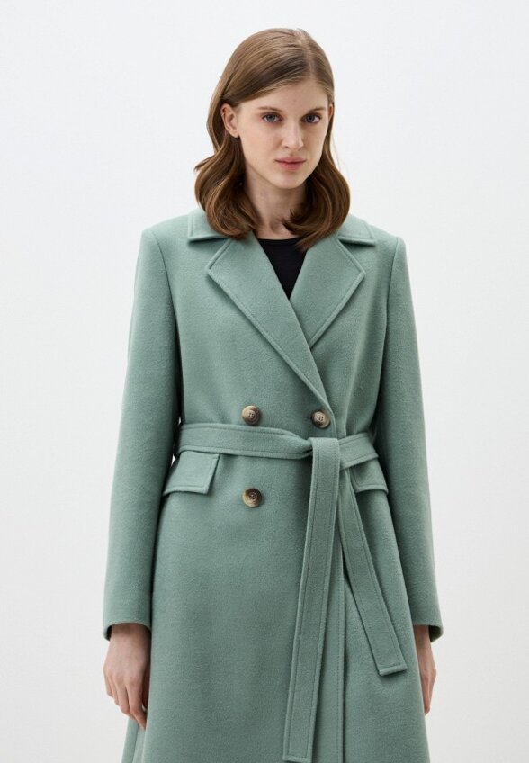 Пальто двубортное Pompa