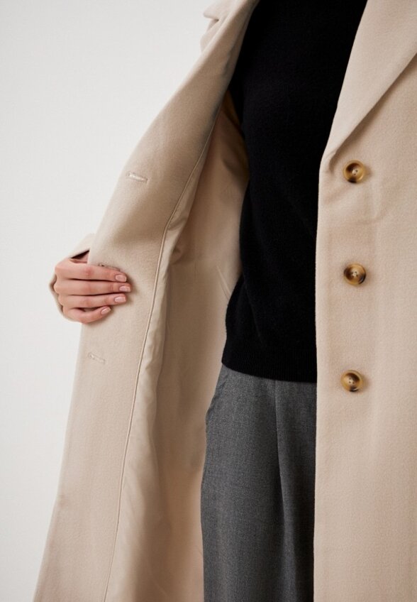 Пальто однобортное Baon