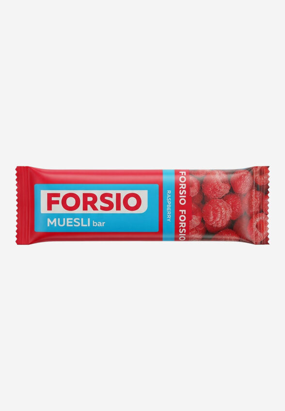 Мюсли Forsio «Малина» 30 г, Розовый