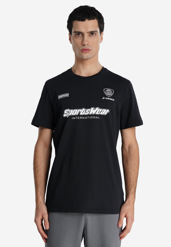 Футболка мужская Demix Print, Черный