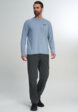 Лонгслив мужской Mountain Hardwear Crater Lake Long Sleeve Crew, Синий5  - превью