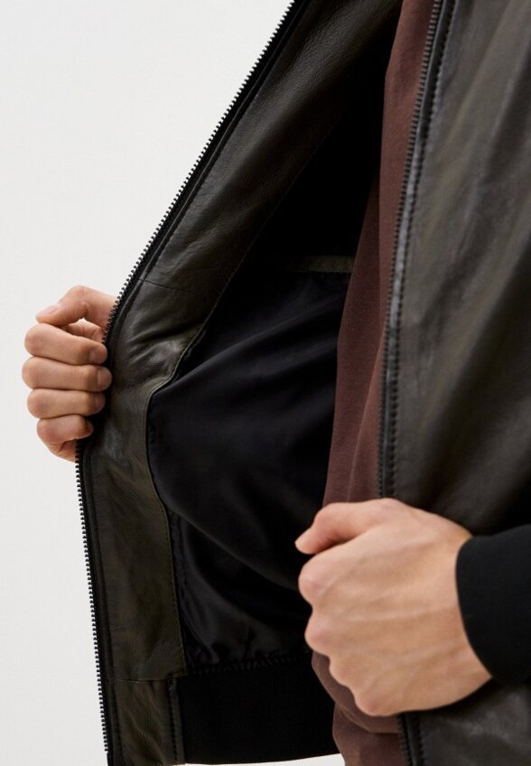 Куртка кожаная Urban Fashion for Men