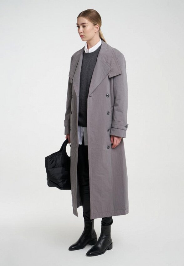 Пальто двубортное Low Classic