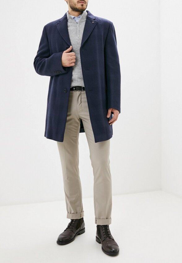 Пальто однобортное Bazioni