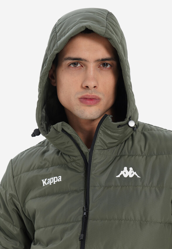Ультралегкий пуховик мужской Kappa Galassia, Зеленый