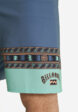 Шорты плавательные мужские Billabong Burleigh Pro, Синий4  - превью
