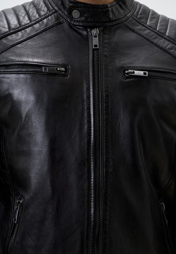 Куртка кожаная Urban Fashion for Men