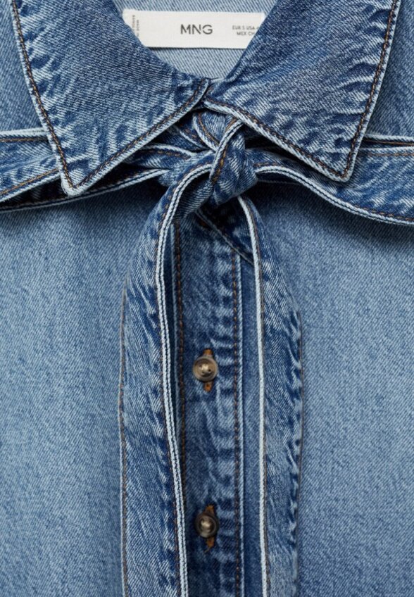 Рубашка джинсовая Mango